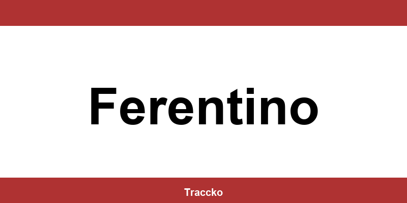 Numero di telefono del punto DHL Express a Ferentino